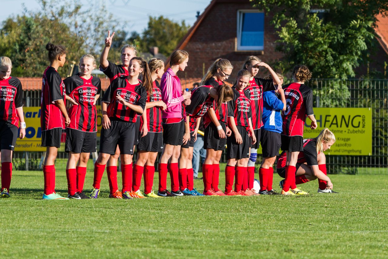 Bild 101 - B-Juniorinnen SG Wilstermarsch - SV Henstedt Ulzburg : Ergebnis: 5:1